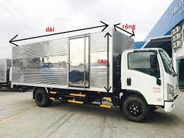 Kích thước thùng xe tải trong vận tải hàng hóa